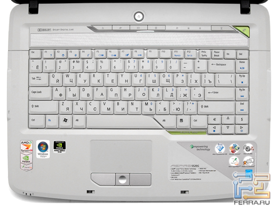 Acer Aspire 5520G: ����������