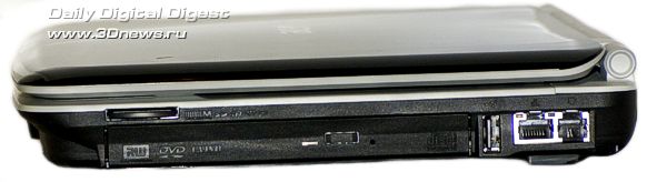 Правая сторона Acer Aspire 2920