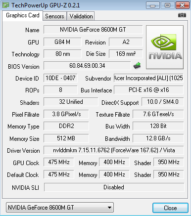 Acer Aspire 6920. ���������� � ��������������� 