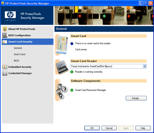HP Protect Tools